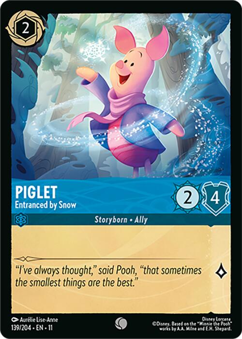 Piglet - Entranced by Snow (139/204) [Winterspell] | Total Play
