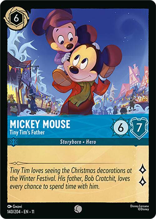 Mickey Mouse - Tiny Tim's Father (140/204) [Winterspell] | Total Play