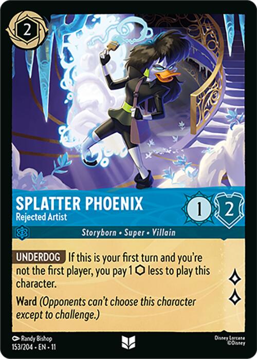 Splatter Phoenix - Rejected Artist (153/204) [Winterspell] | Total Play