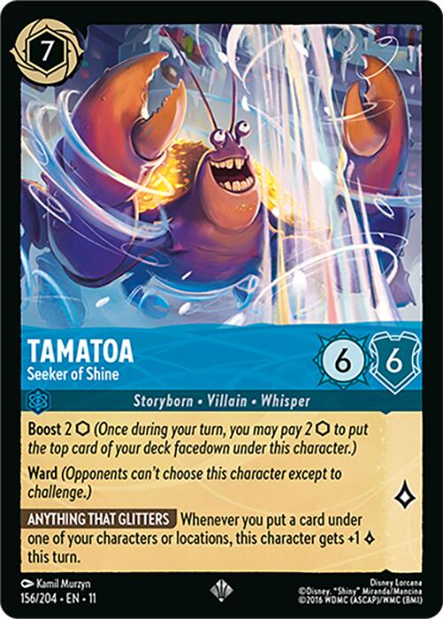 Tamatoa - Seeker of Shine (156/204) [Winterspell] | Total Play