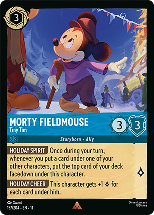 Morty Fieldmouse - Tiny Tim (157/204) [Winterspell] | Total Play