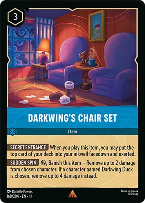 Darkwing's Chair Set (168/204) [Winterspell] | Total Play