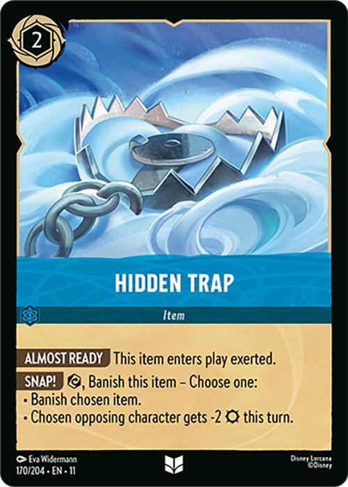 Hidden Trap (170/204) [Winterspell] | Total Play