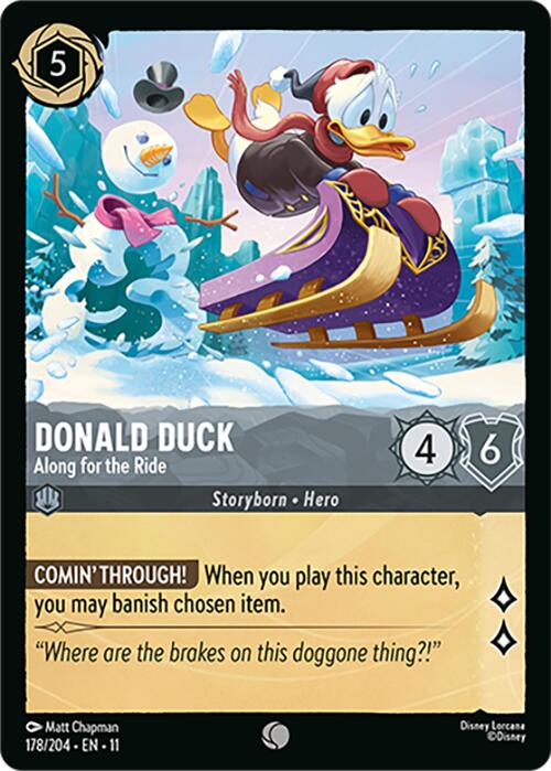 Donald Duck - Along for the Ride (178/204) [Winterspell] | Total Play