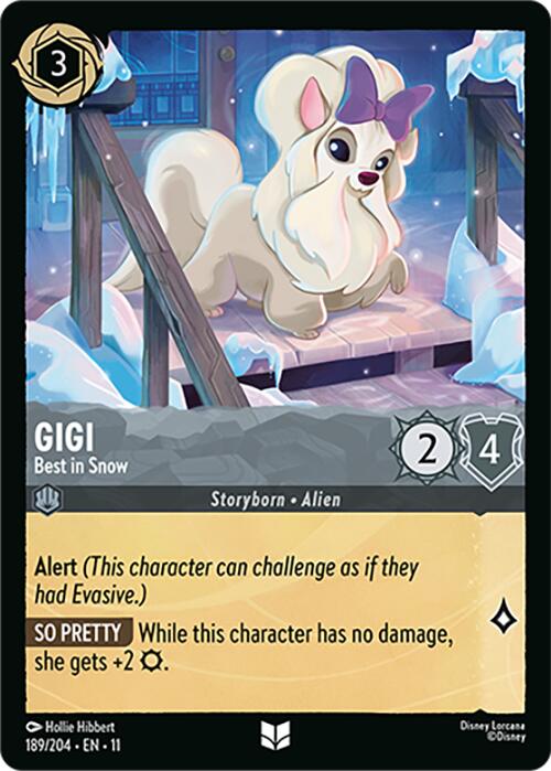 Gigi - Best in Snow (189/204) [Winterspell] | Total Play