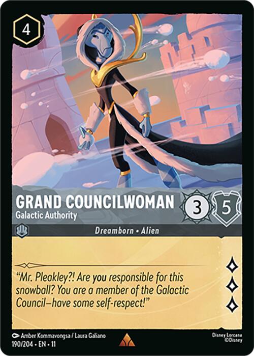 Grand Councilwoman - Galactic Authority (190/204) [Winterspell] | Total Play