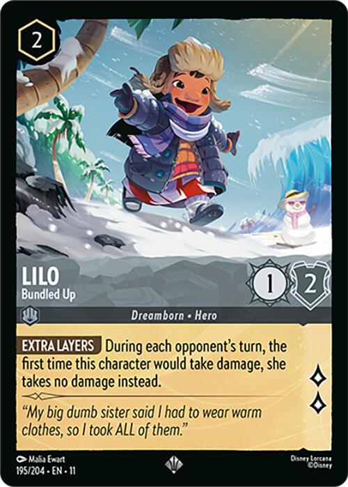Lilo - Bundled Up (195/204) [Winterspell] | Total Play