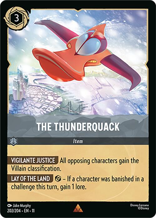 The Thunderquack (202/204) [Winterspell] | Total Play