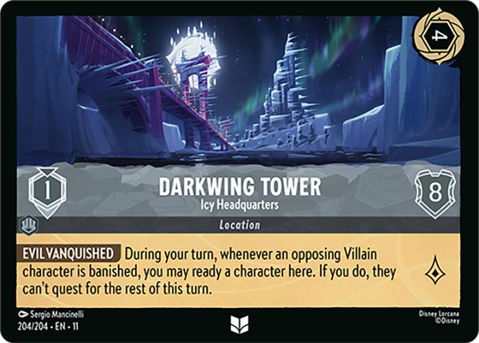 Darkwing Tower - Icy Headquarters (204/204) [Winterspell] | Total Play