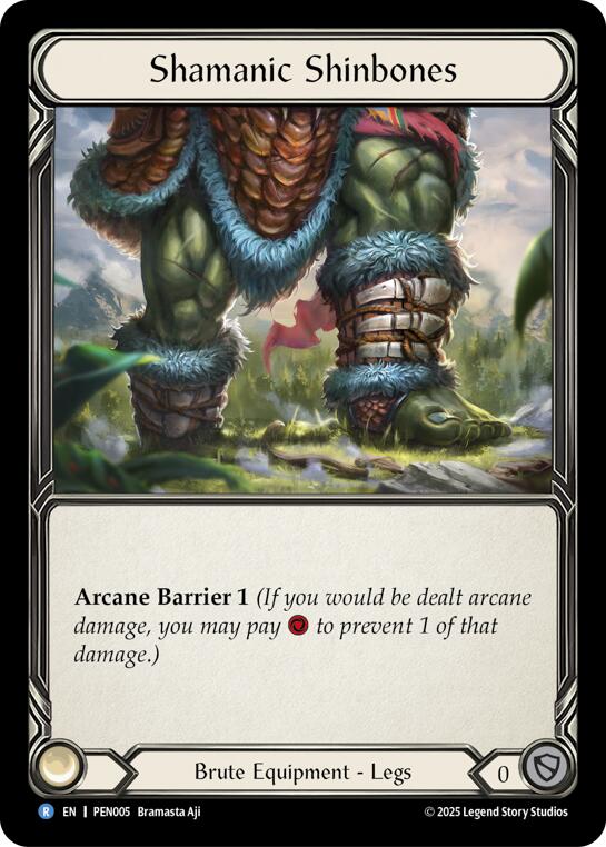 Shamanic Shinbones [PEN005] (Compendium of Rathe) | Total Play