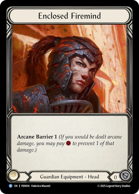 Enclosed Firemind [PEN016] (Compendium of Rathe) | Total Play