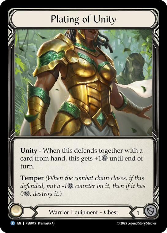 Plating Of Unity [PEN045] (Compendium of Rathe)  Cold Foil | Total Play