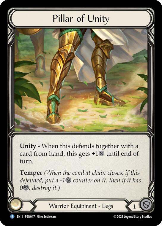 Pillar Of Unity [PEN047] (Compendium of Rathe)  Cold Foil | Total Play