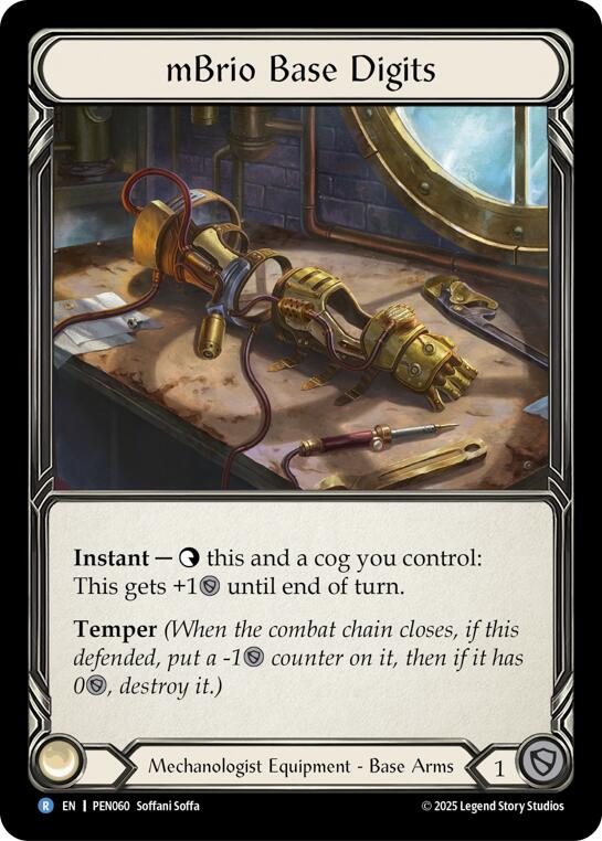 Mbrio Base Digits [PEN060] (Compendium of Rathe) | Total Play