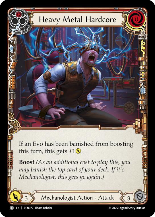 Heavy Metal Hardcore (Red) (Regular) [PEN072] (Compendium of Rathe) | Total Play