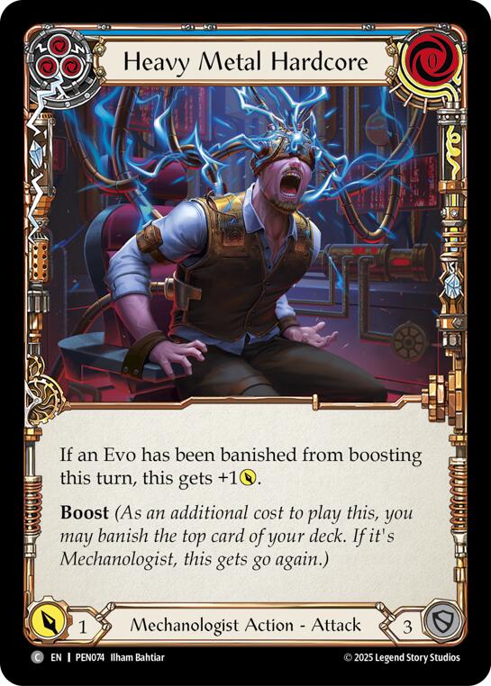 Heavy Metal Hardcore (Blue) (Regular) [PEN074] (Compendium of Rathe) | Total Play