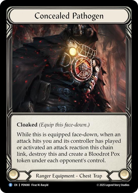 Concealed Pathogen [PEN080] (Compendium of Rathe)  Cold Foil | Total Play