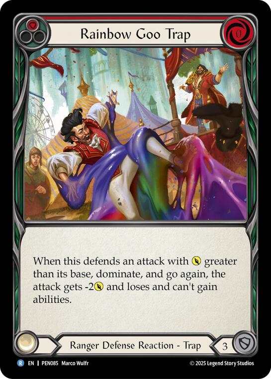 Rainbow Goo Trap (Red) (Rainbow Foil) [PEN085] (Compendium of Rathe)  Rainbow Foil | Total Play