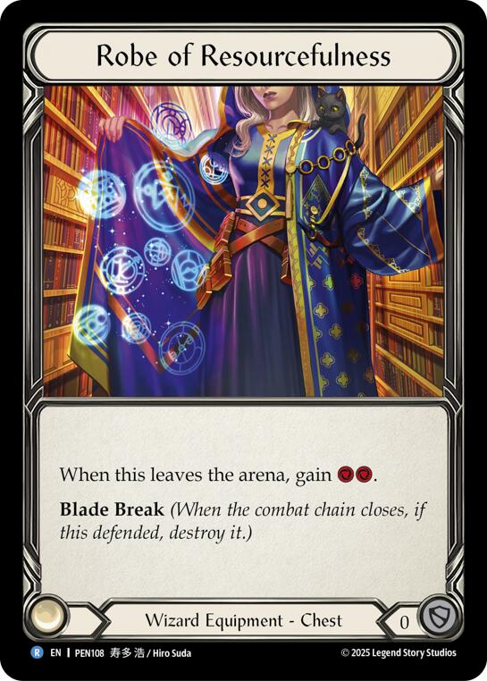 Robe Of Resourcefulness [PEN108] (Compendium of Rathe)  Cold Foil | Total Play