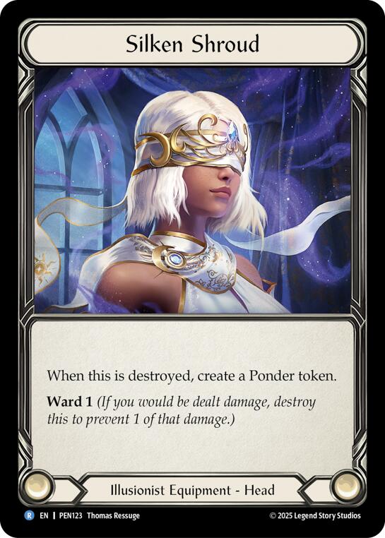 Silken Shroud [PEN123] (Compendium of Rathe)  Cold Foil | Total Play