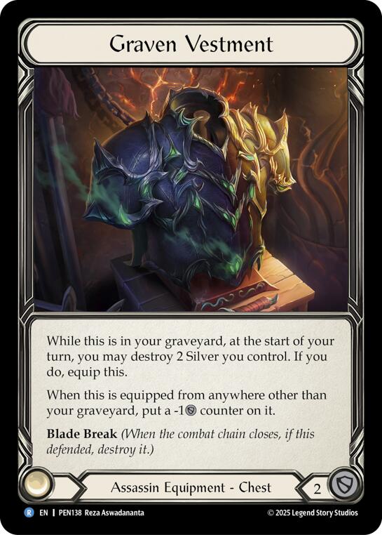 Graven Vestment [PEN138] (Compendium of Rathe) | Total Play
