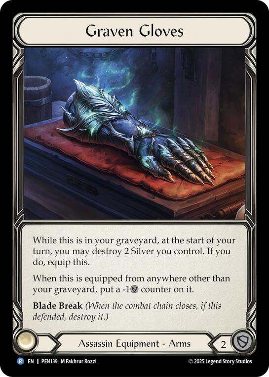 Graven Gloves [PEN139] (Compendium of Rathe) | Total Play