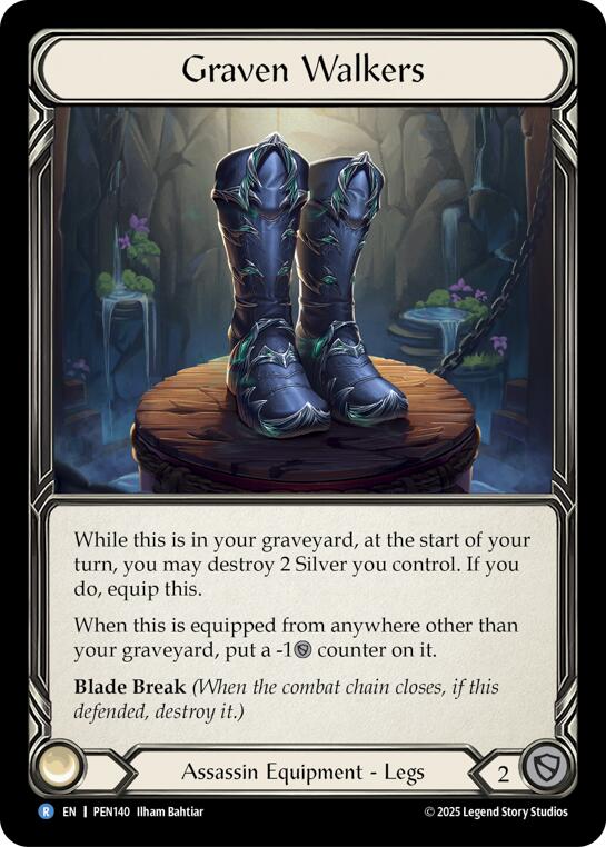 Graven Walkers [PEN140] (Compendium of Rathe)  Cold Foil | Total Play