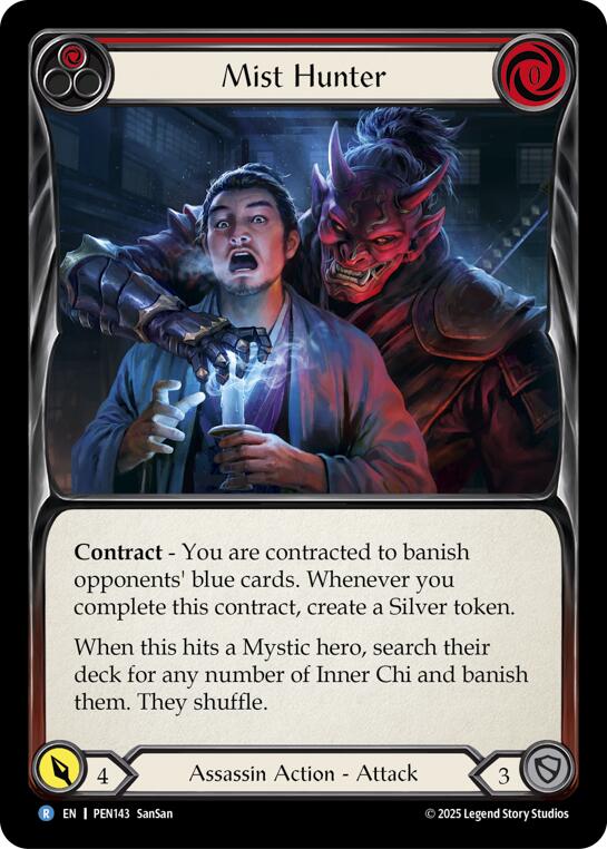 Mist Hunter (Red) (Regular) [PEN143] (Compendium of Rathe) | Total Play