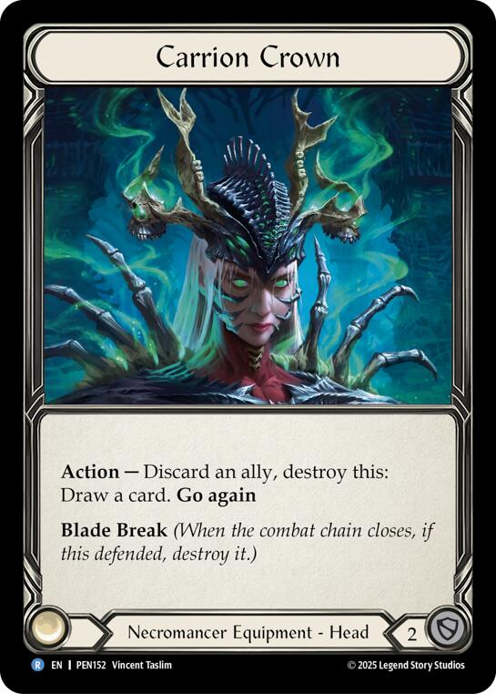 Carrion Crown [PEN152] (Compendium of Rathe)  Cold Foil | Total Play