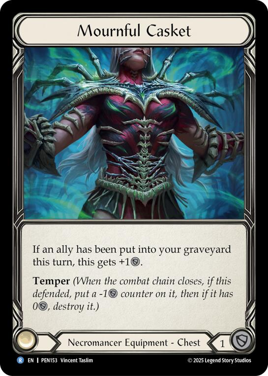 Mournful Casket [PEN153] (Compendium of Rathe)  Cold Foil | Total Play