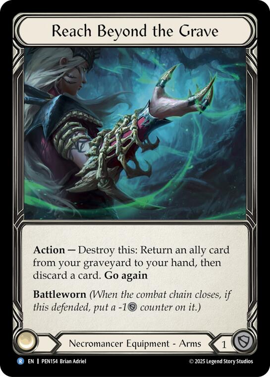 Reach Beyond The Grave [PEN154] (Compendium of Rathe)  Cold Foil | Total Play