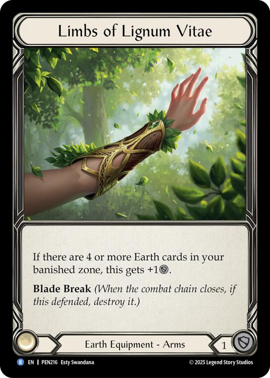 Limbs Of Lignum Vitae [PEN216] (Compendium of Rathe)  Cold Foil | Total Play