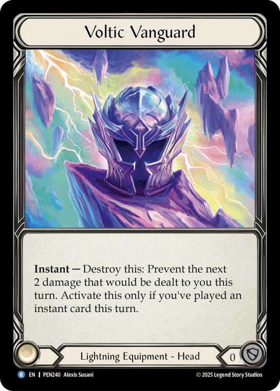 Voltic Vanguard [PEN240] (Compendium of Rathe)  Cold Foil | Total Play