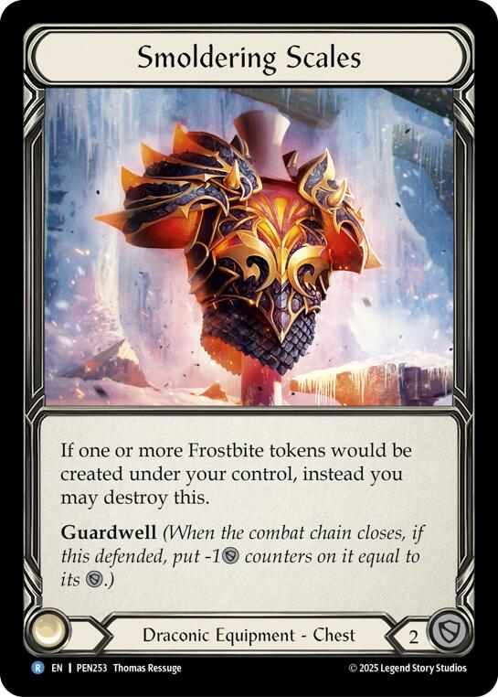 Smoldering Scales [PEN253] (Compendium of Rathe)  Cold Foil | Total Play