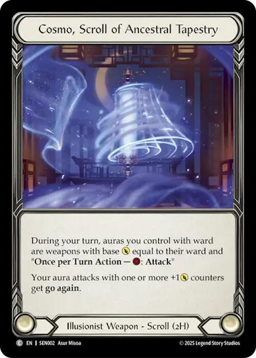 Cosmo, Scroll of Ancestral Tapestry [SEN002] (Silver Age Chapter 2) | Total Play