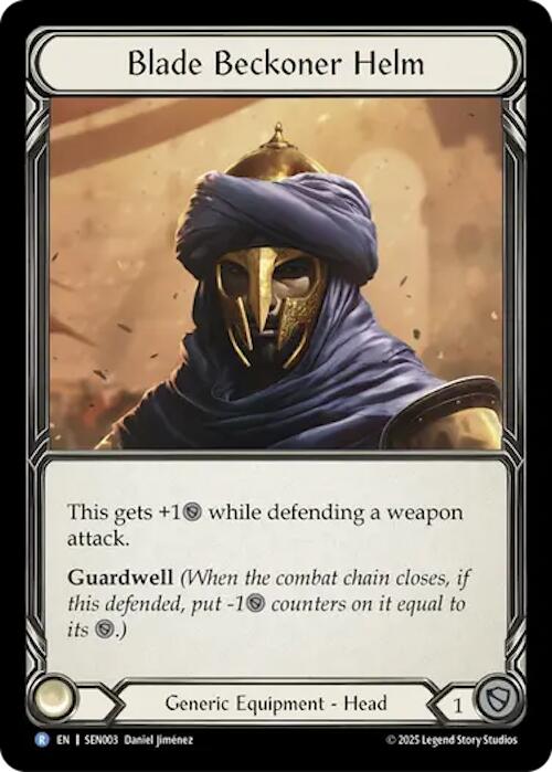 Blade Beckoner Helm [SEN003] (GEM Pack 2) | Total Play