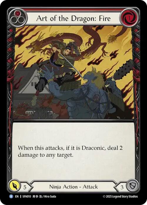 Art of the Dragon: Fire [SFA010] (Silver Age Chapter 2) | Total Play