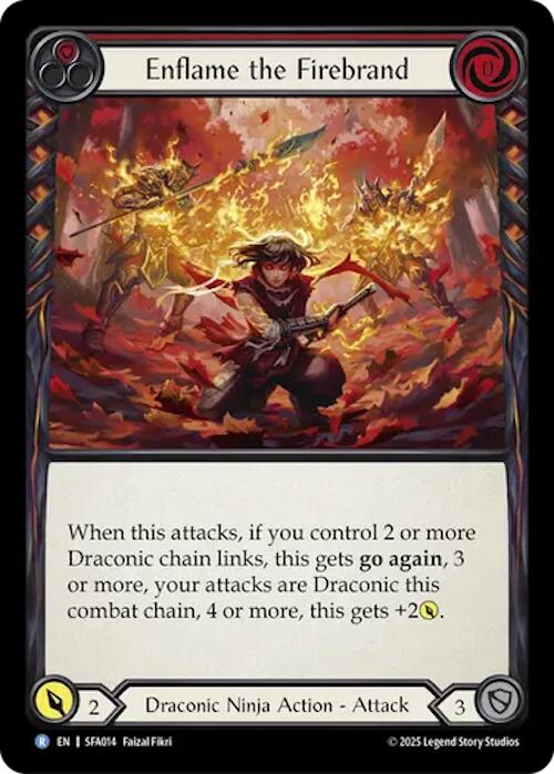 Enflame the Firebrand [SFA014] (Silver Age Chapter 2) | Total Play