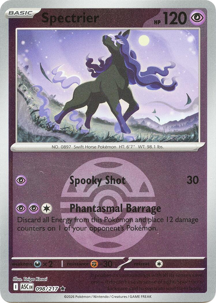 Spectrier (098/217) (Dusk Ball) [Mega Evolution: Ascended Heroes] | Total Play