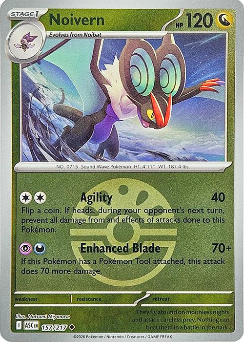 Noivern (157/217) (Friend Ball) [Mega Evolution: Ascended Heroes] | Total Play