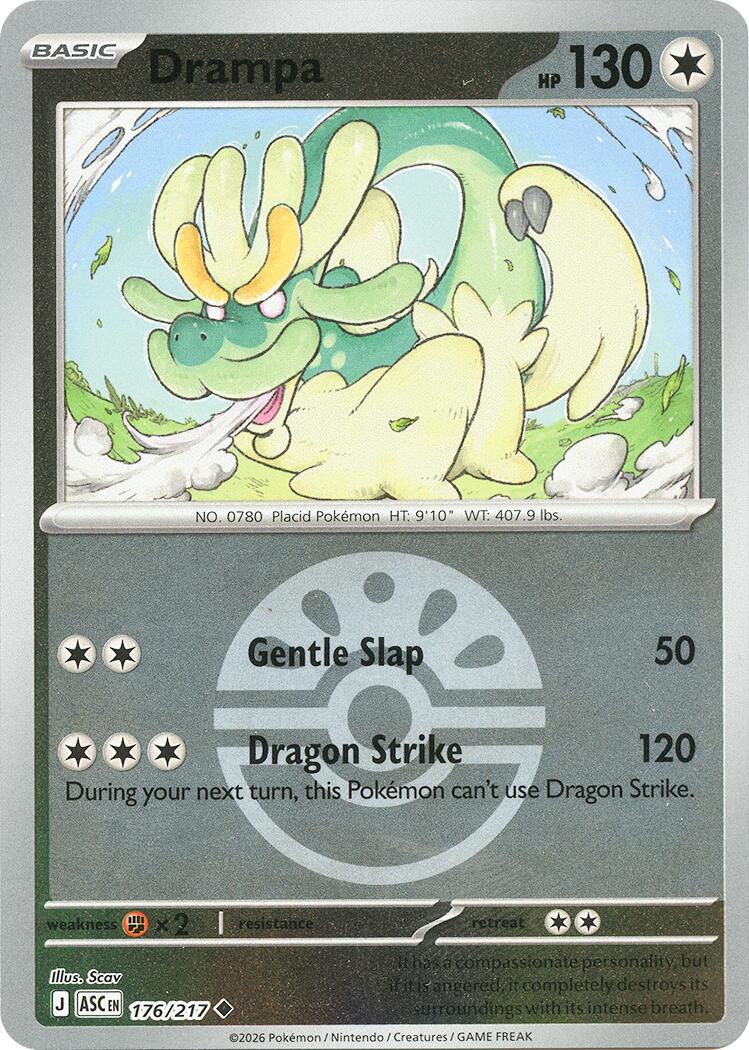 Drampa (176/217) (Friend Ball) [Mega Evolution: Ascended Heroes] | Total Play