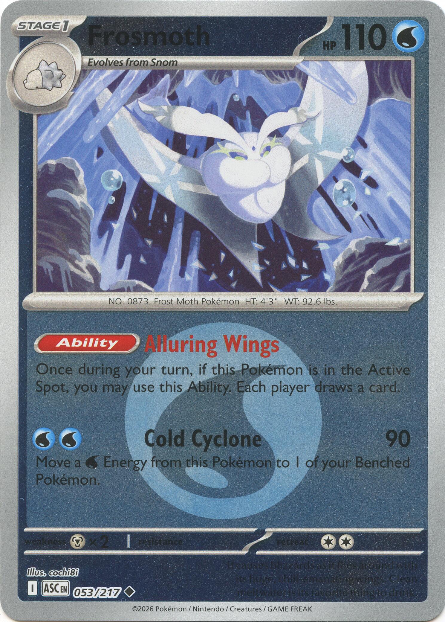 Frosmoth (053/217) (Energy Symbol Pattern) [Mega Evolution: Ascended Heroes] | Total Play