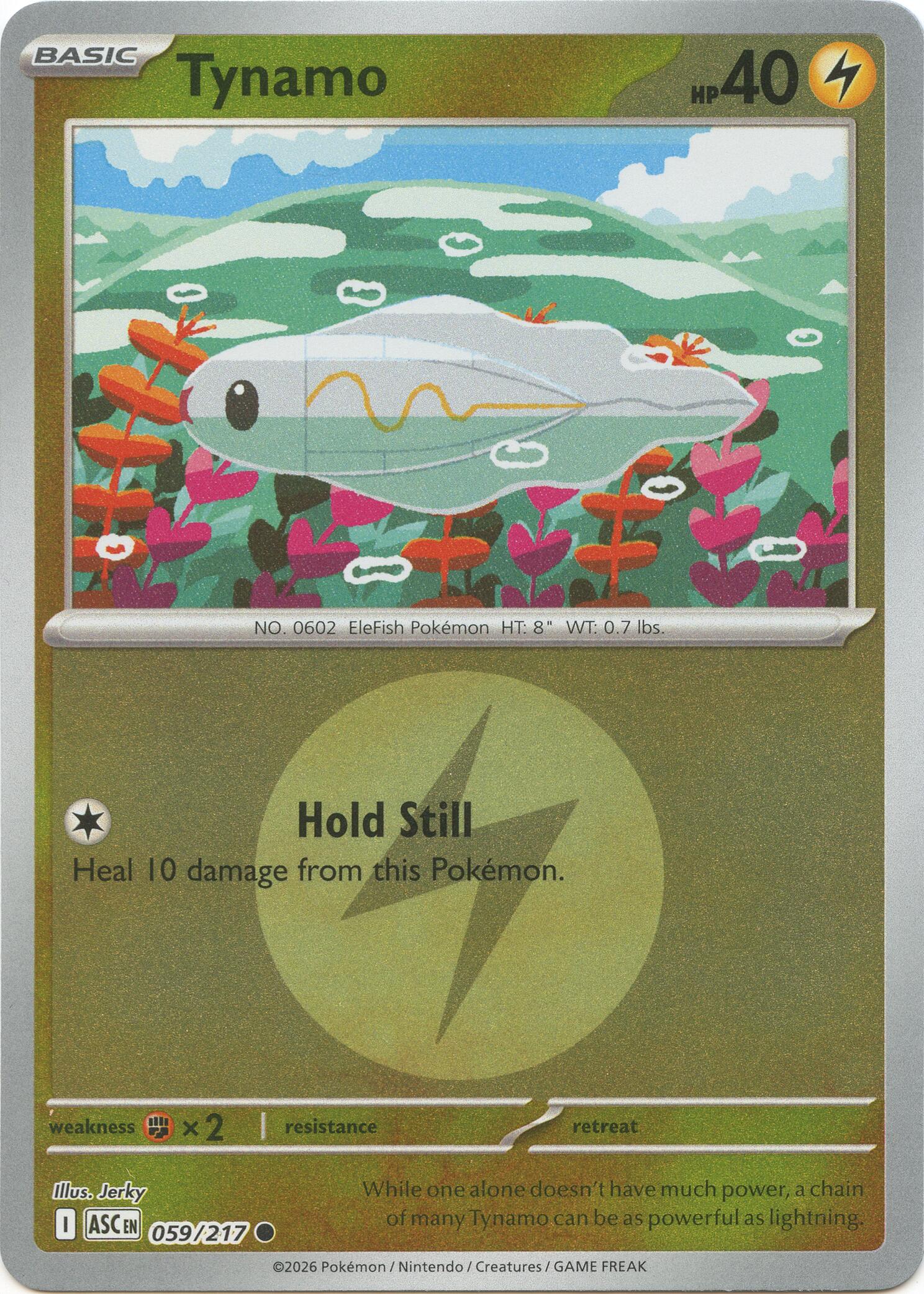Tynamo (059/217) (Energy Symbol Pattern) [Mega Evolution: Ascended Heroes] | Total Play