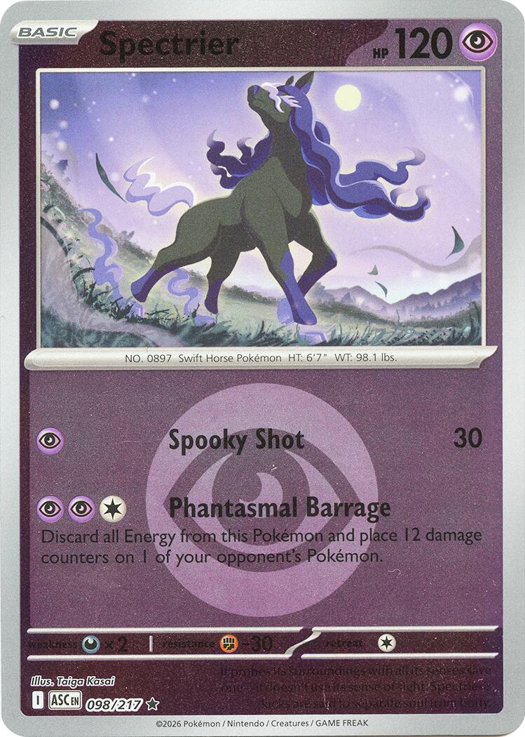 Spectrier (098/217) (Energy Symbol Pattern) [Mega Evolution: Ascended Heroes] | Total Play