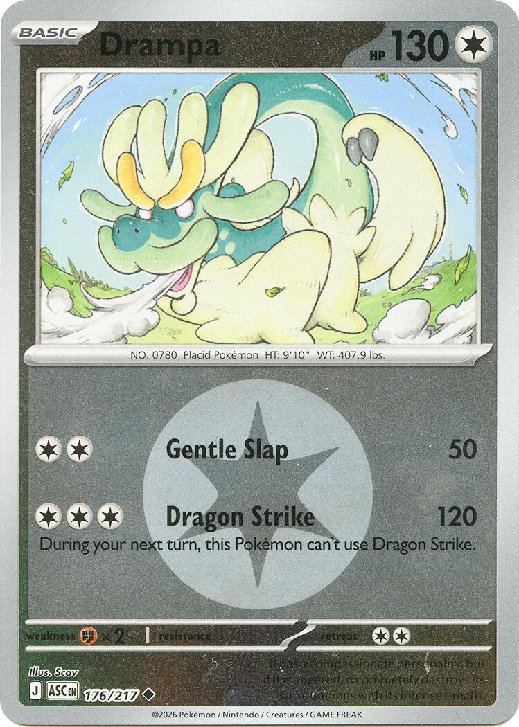 Drampa (176/217) (Energy Symbol Pattern) [Mega Evolution: Ascended Heroes] | Total Play