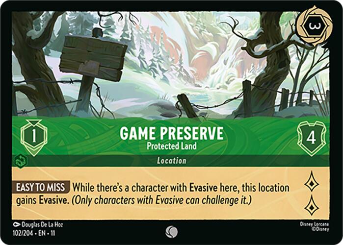Game Preserve - Protected Land (102/204) [Winterspell] | Total Play