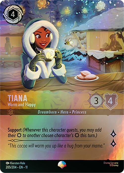 Tiana - Warm and Happy (Epic) (205/204) [Winterspell] | Total Play