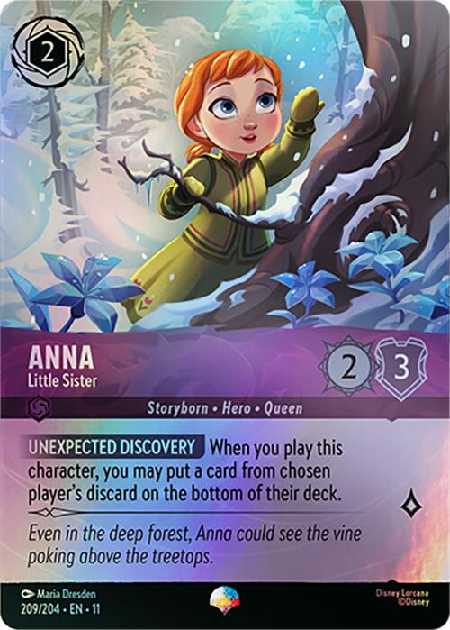 Anna - Little Sister (Epic) (209/204) [Winterspell] | Total Play