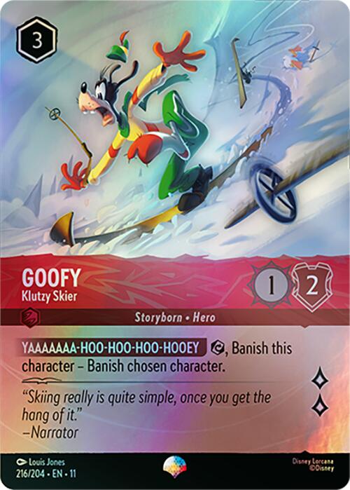 Goofy - Klutzy Skier (Epic) (216/204) [Winterspell] | Total Play