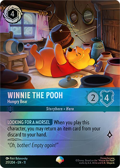 Winnie the Pooh - Hungry Bear (Epic) (217/204) [Winterspell] | Total Play